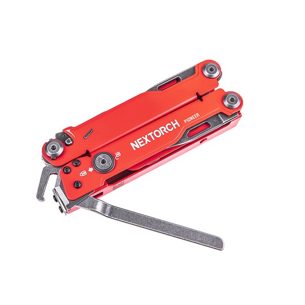 NextorchNEXTORCH PIONEER MT20RE Rescue – 14 - in - 1 Multitool mit Rettungsschere - Black Raptor