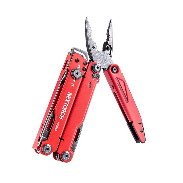 NextorchNEXTORCH PIONEER MT20RE Rescue – 14 - in - 1 Multitool mit Rettungsschere - Black Raptor