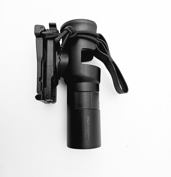 NextorchNEXTORCH V35 Tactical Lampenholster – 360° drehbar, Molle - kompatibel & Einschaltschutz - Black Raptor