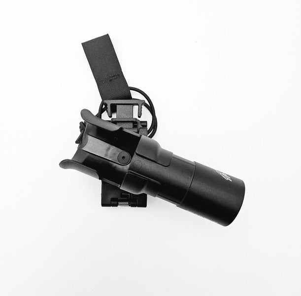 NextorchNEXTORCH V35 Tactical Lampenholster – 360° drehbar, Molle - kompatibel & Einschaltschutz - Black Raptor