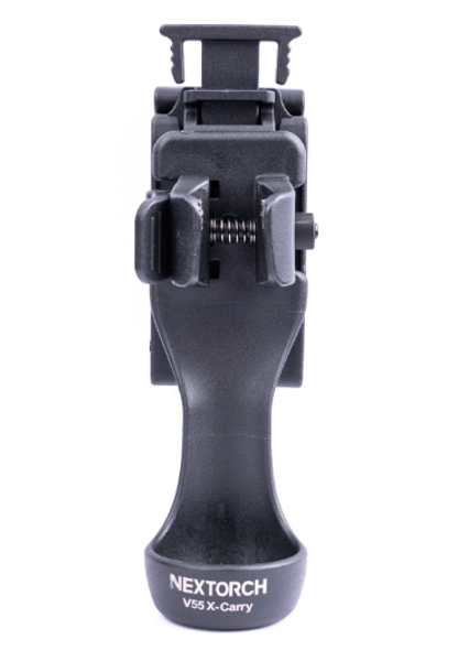 NextorchNEXTORCH V55L Large Tactical Taschenlampen - Holster – 360° drehbar mit Schnellverschluss - Black Raptor