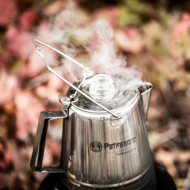 PetromaxPetromax Perkolator Perkomax aus Edelstahl - Black Raptor