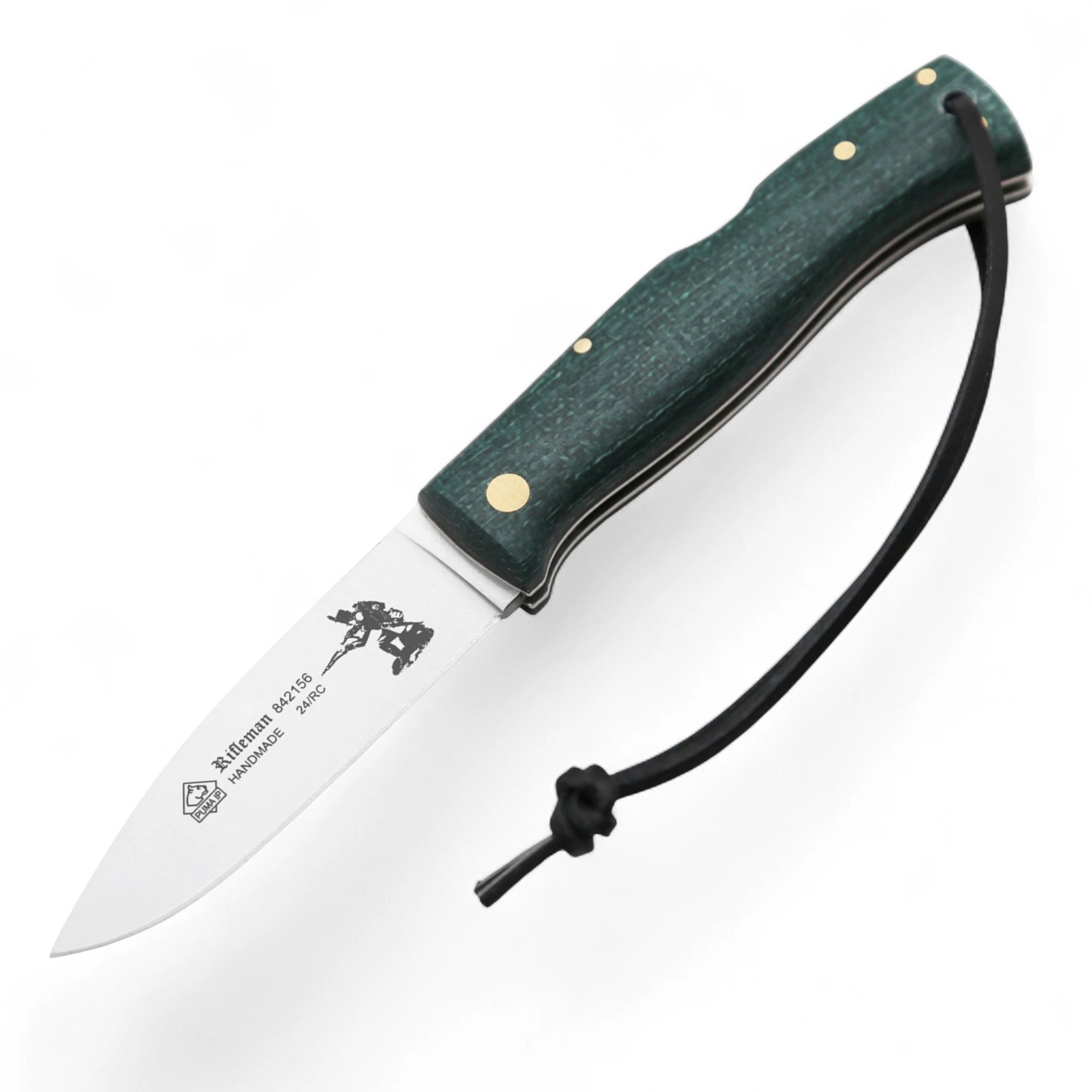 Puma IP Rifleman Taschenmesser – 14C28N Stahl & Micarta - Black Raptor