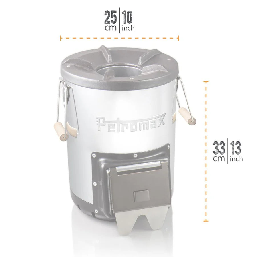 PetromaxPetromax Raketenofen - Black Raptor