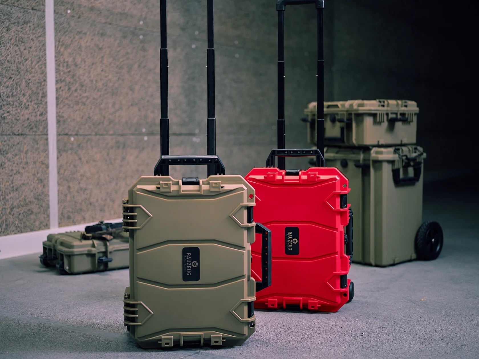 RAUZEUG Rugged GearKurzwaffen - Trolley klein - Black Raptor