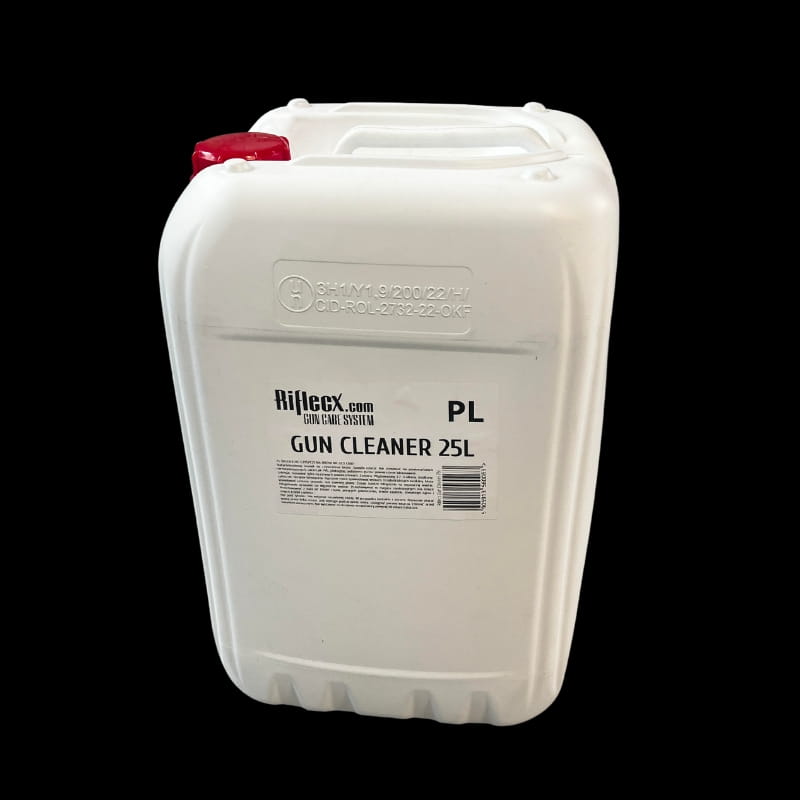 RifleCX Gun Cleaner 25 Liter – offizielle Herstellerabbildung des Großgebindes