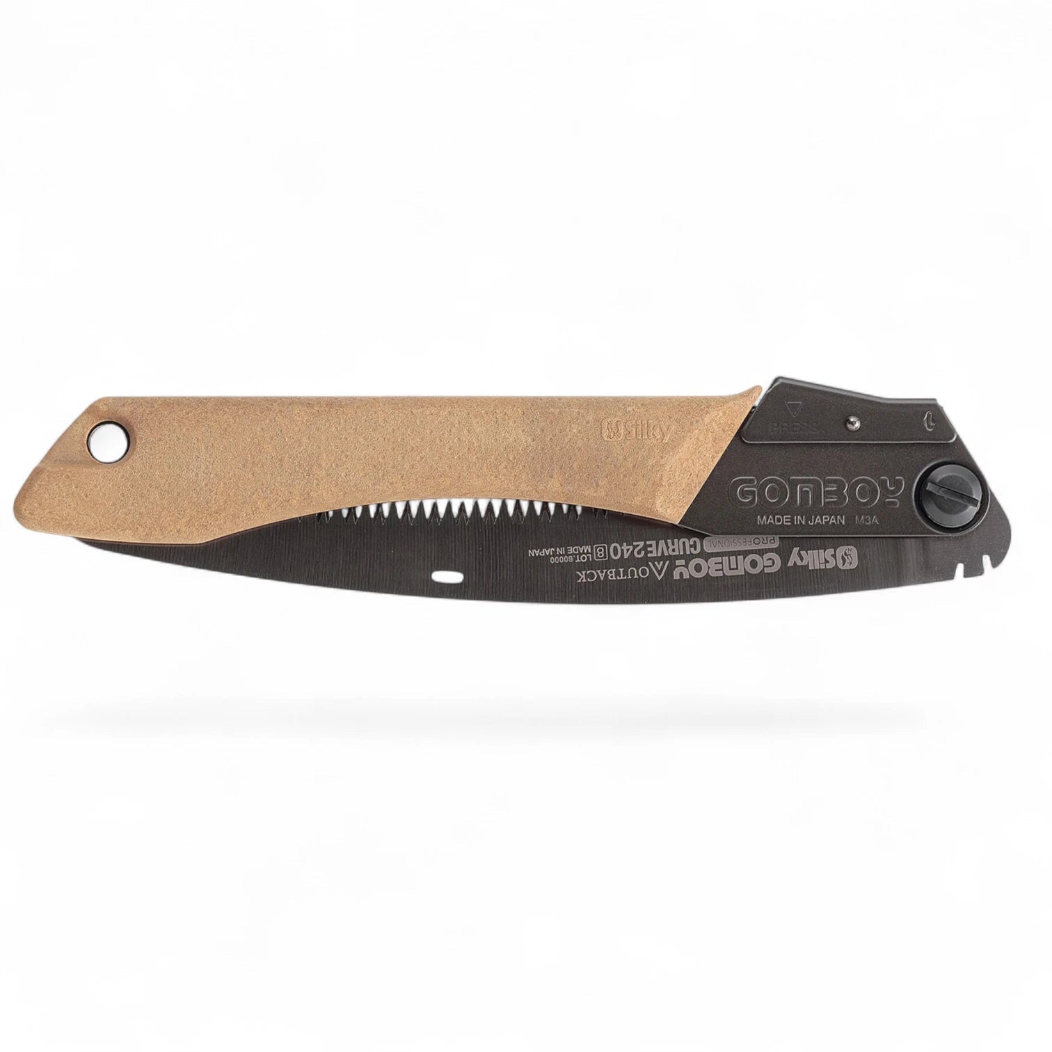 SilkySilky Gomboy Curve Outback 240 - 8 – Profi Outdoor Klappsäge - Black Raptor