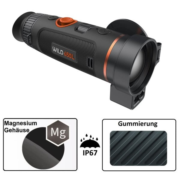 ThermtecThermtec WILD 650 L – Wärmebildkamera - Black Raptor