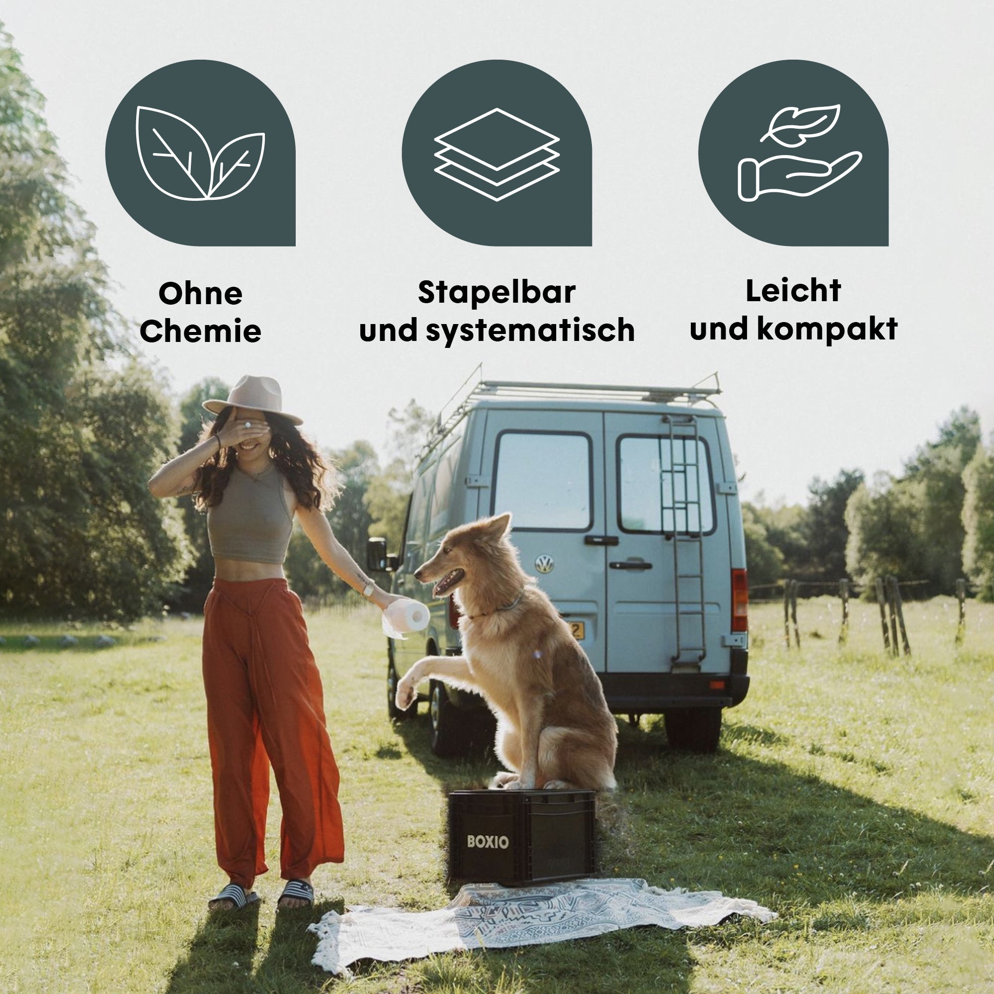 BOXIO TOILET MAX+ | Trenntoilette Komplettset – Produktansicht 7