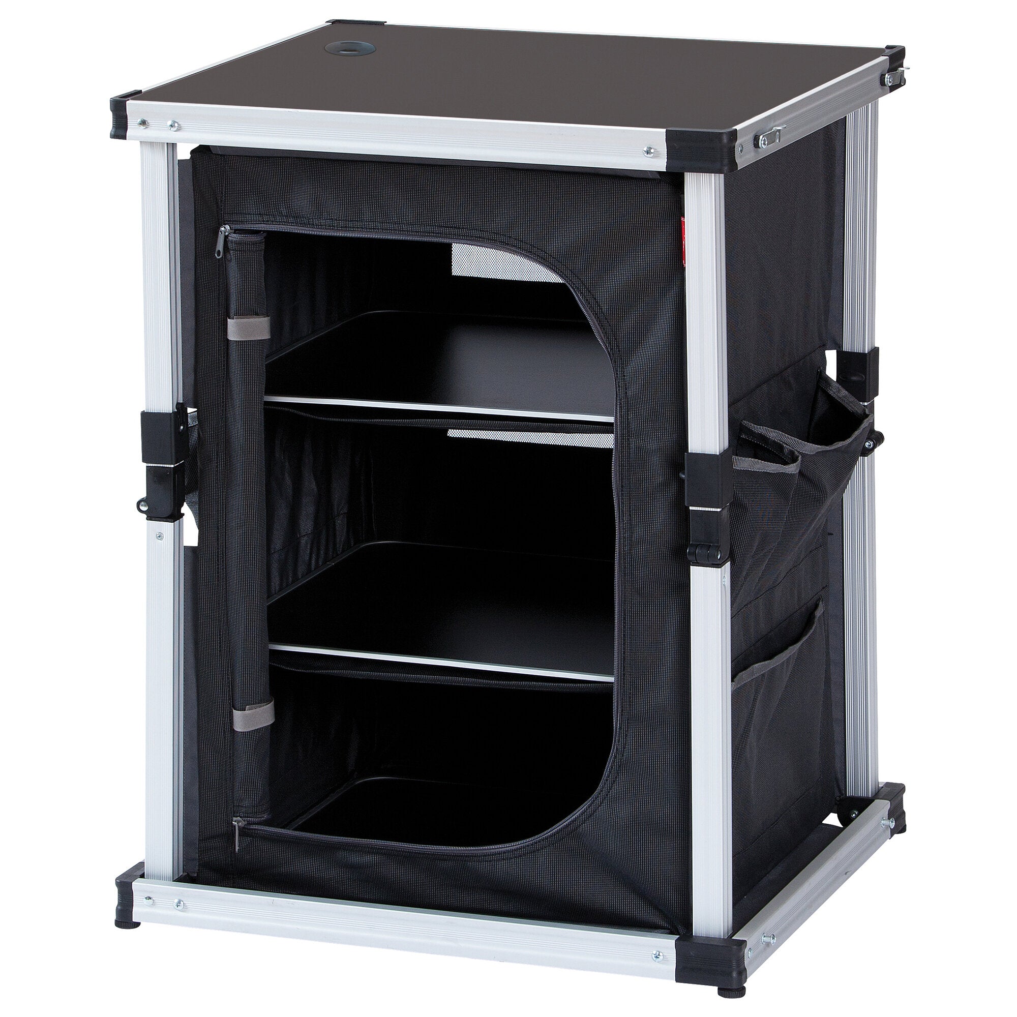 Campingschrank, dunkelgrau, Double