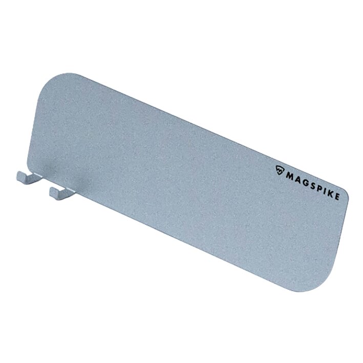 Trägerplatte mit Magnet MagSpike Set M+ mit integrierten Haken, silber