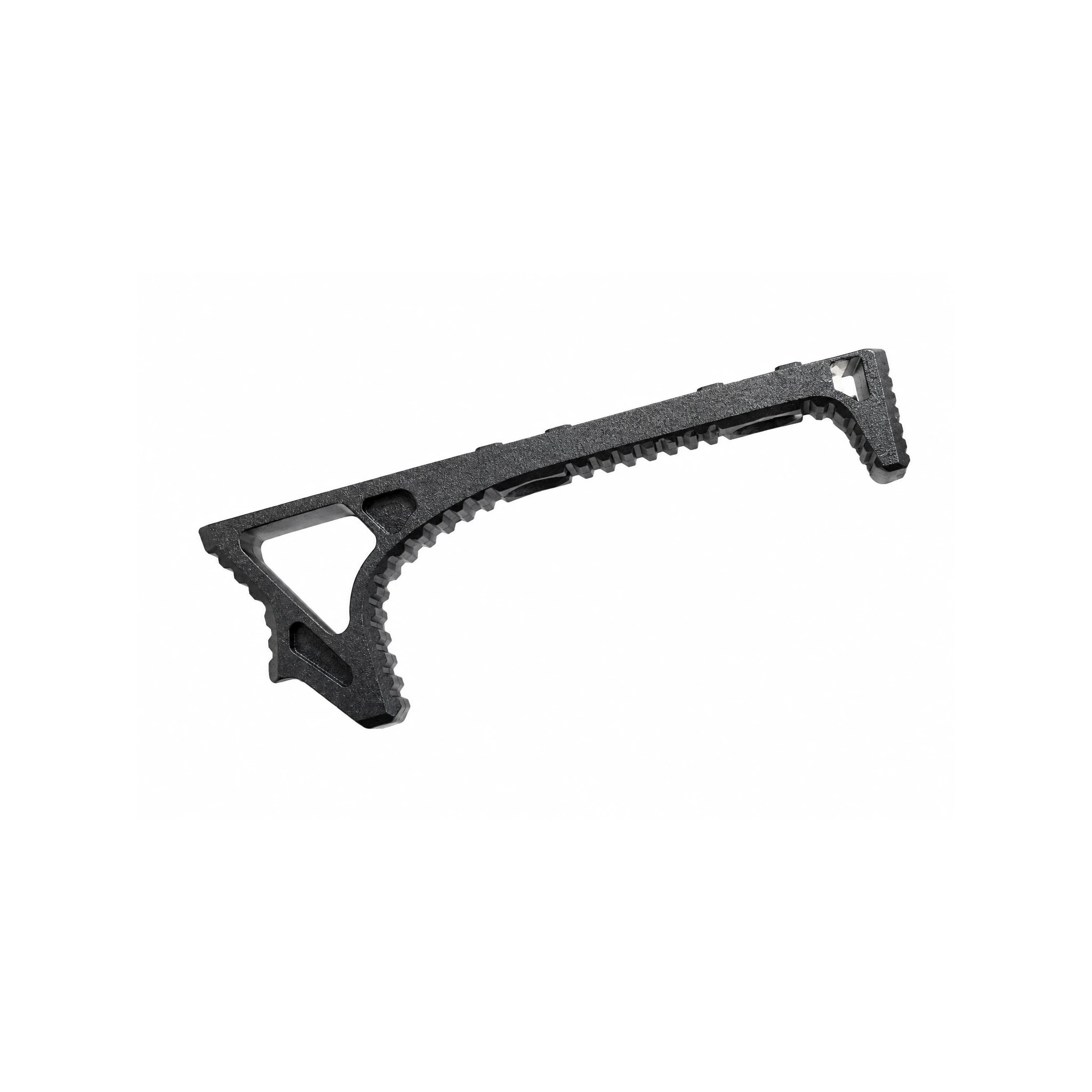 Alpha Precision Alpha-CFG M-LOK Frontgriff Schwarz mit gebogener Form und strukturierter Oberfläche