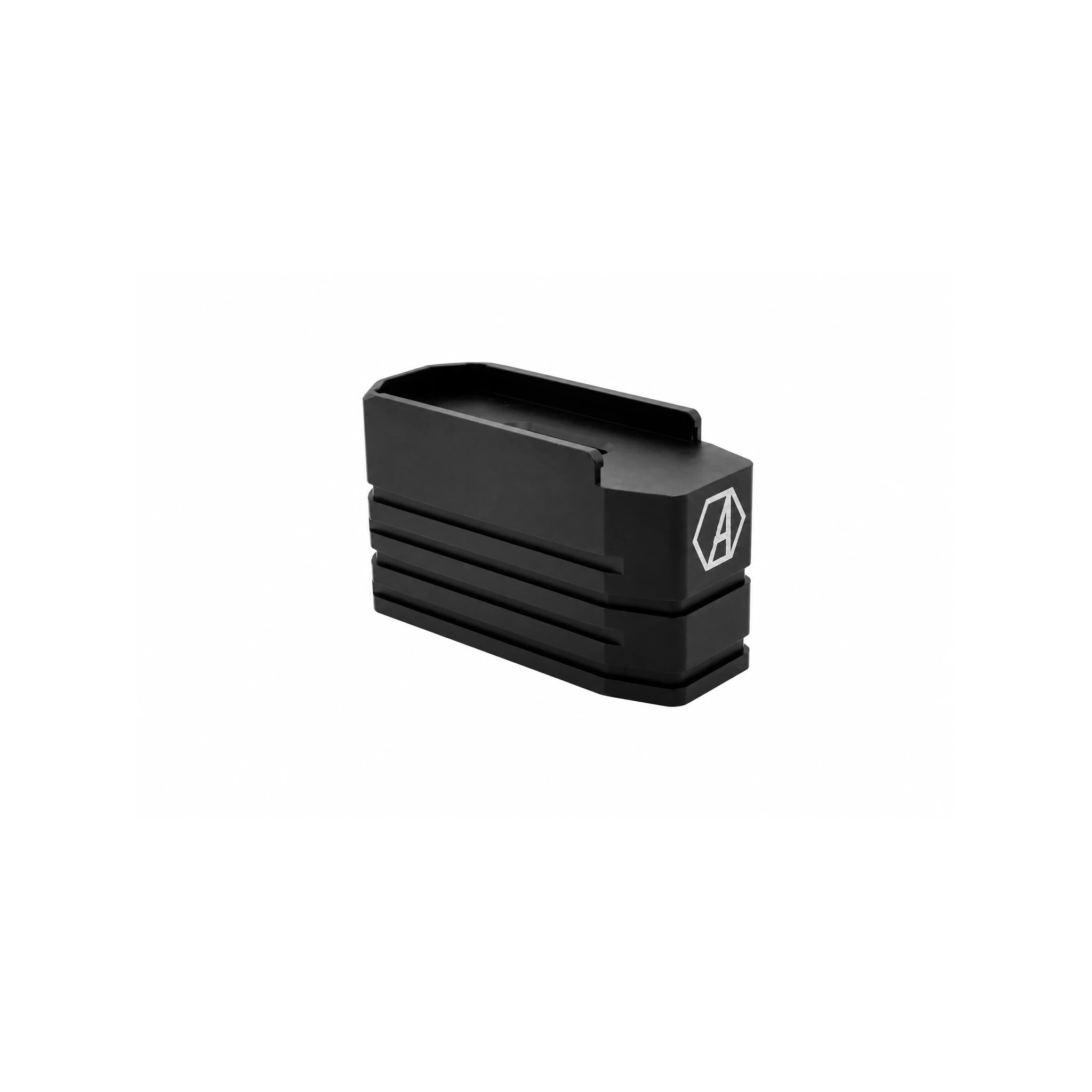 Alpha Precision AlphaGrip Pro PMAG .223 – Einzelansicht des Aluminiumgriffs, Lieferumfang ein Griff ohne Magazin