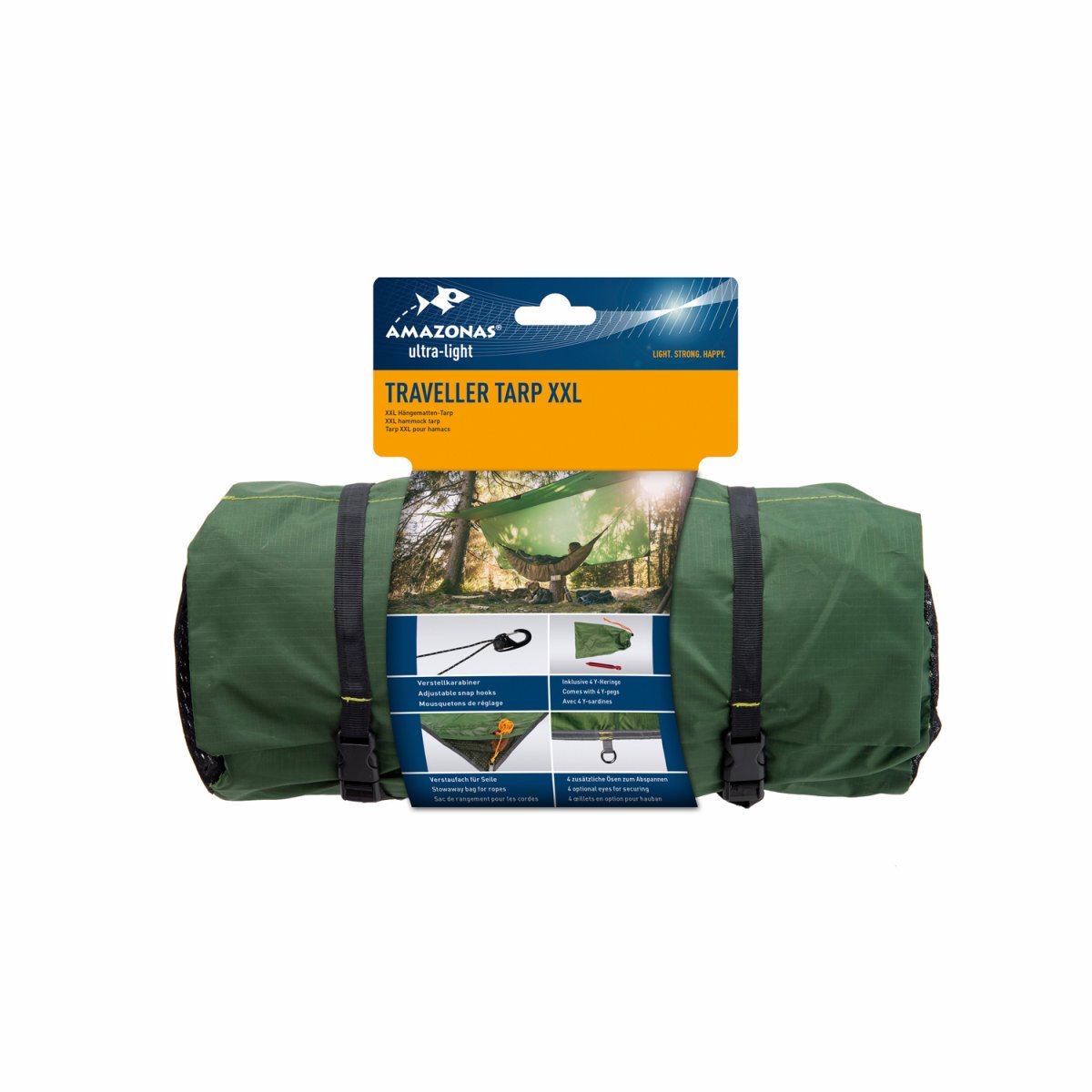 Amazonas Traveller Tarp XXL kompakt im Packsack