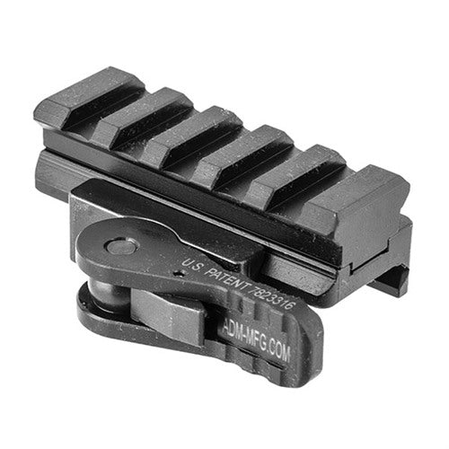 American Defense Manufacturing AD-170-VPG 5-LUG PICATINNY RISER-MOUNT STANDARD-HEBEL SCHWARZ Produktbild 2