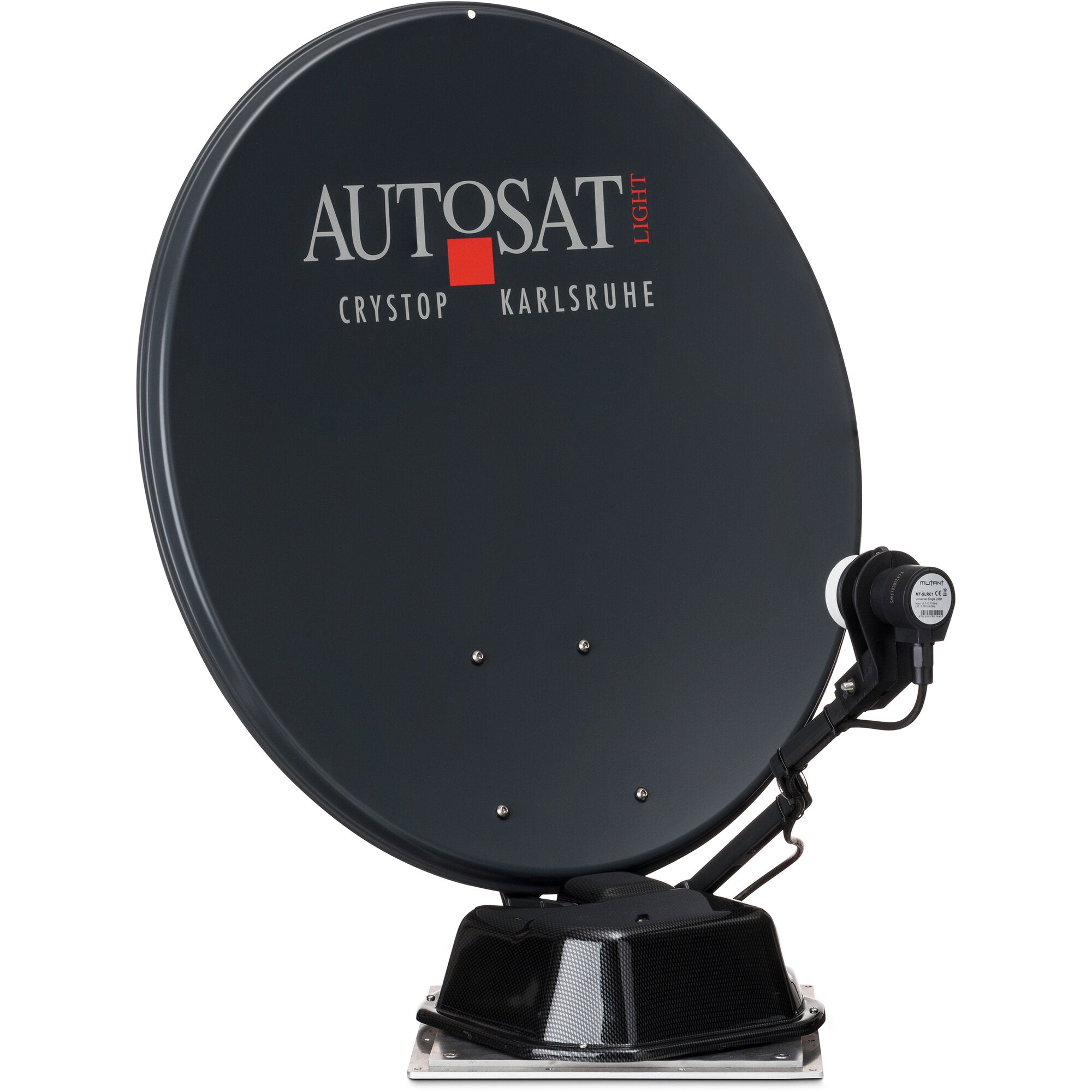 Sat-Anlage AutoSat Light S Digital, schwarz, Single