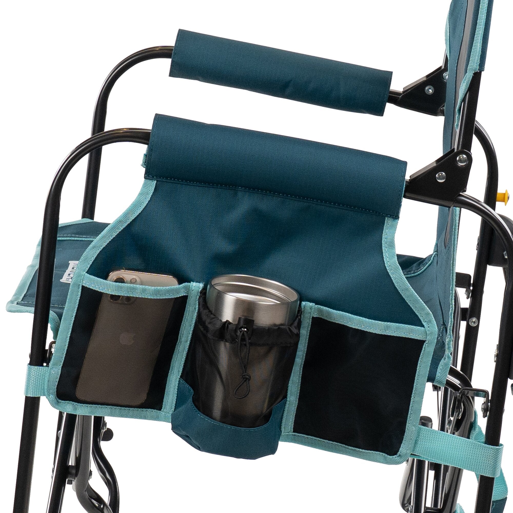 Camping-Schaukelstuhl Stowaway Rocker™ mit Tisch, anthrazit