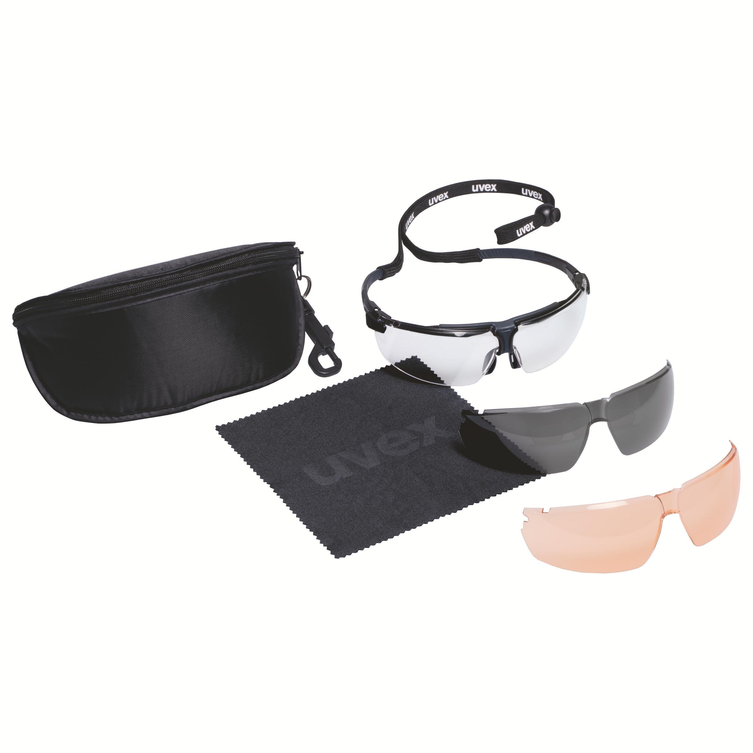 Schutzbrillen | Bügelbrille uvex i-3 tactical Set · Herstelleraufnahme 1