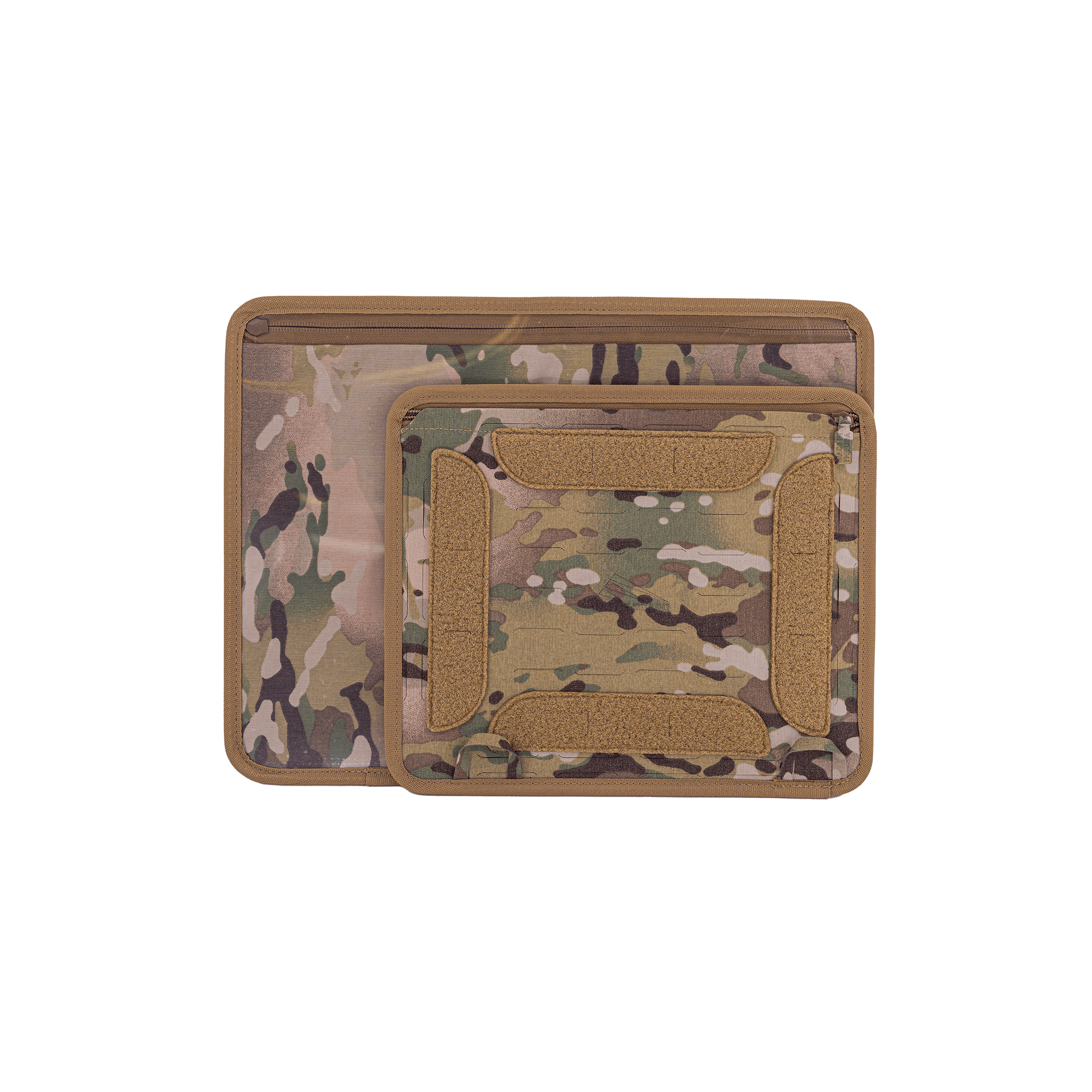 Battle Board Leaf Kartentasche Large Multicam – geöffnete Innenansicht