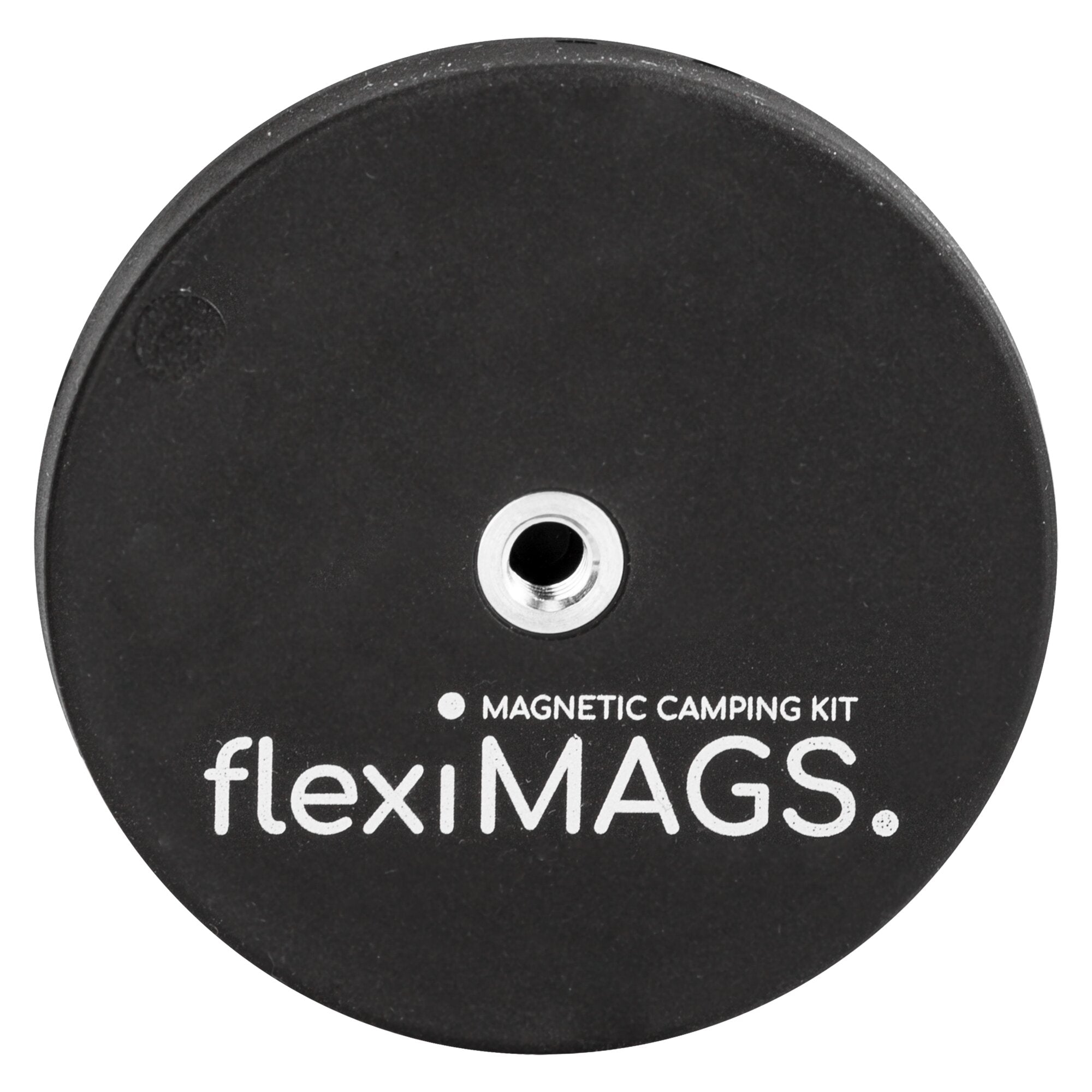Magnet rund flexiMAGS, schwarz, 66 mm