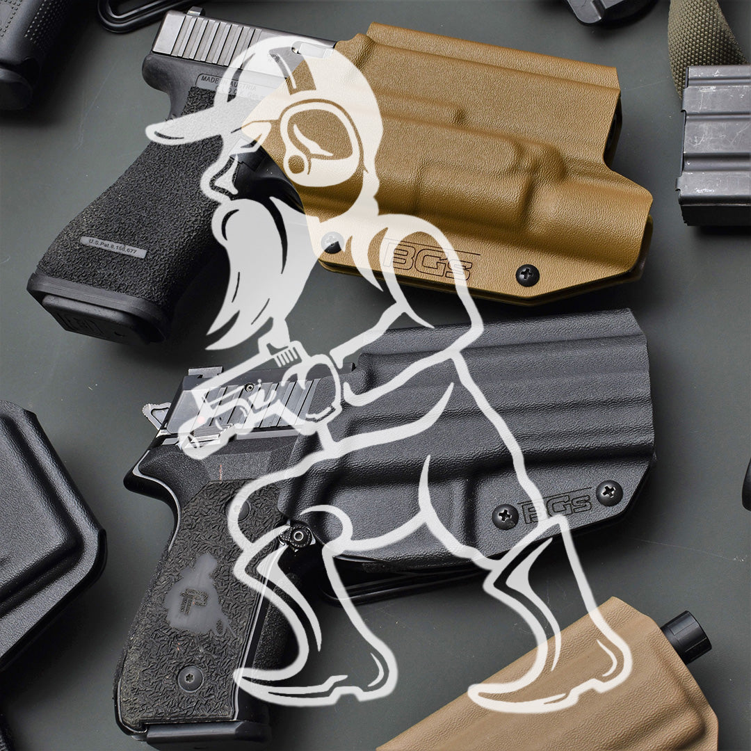BGs Malin Holster in Schwarz – Produktansicht