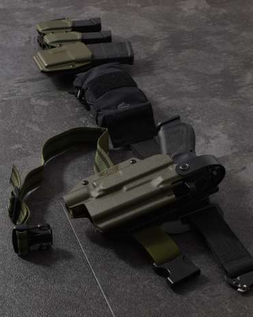 BGs Kane und Malin Holster in OD Green – Farbreferenz