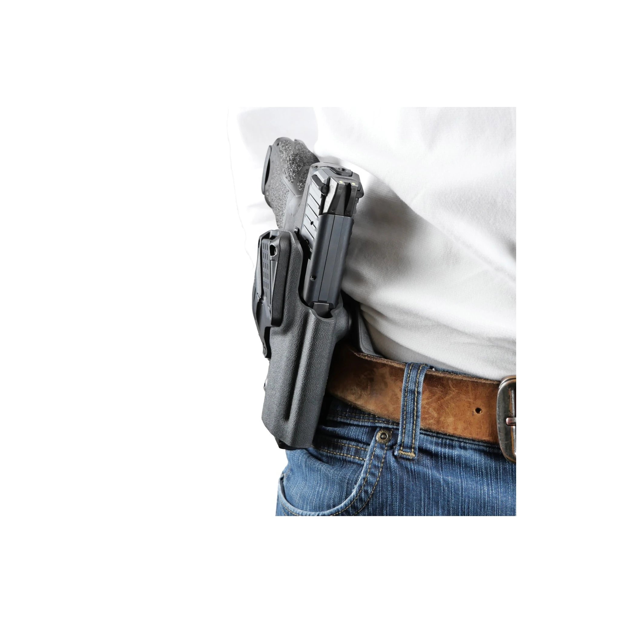 Bianchi BIANCHI® 1008 Paddleholster kompakt, Kunststoff, bis 45 mm Gürtelbreite - Ansicht 5
