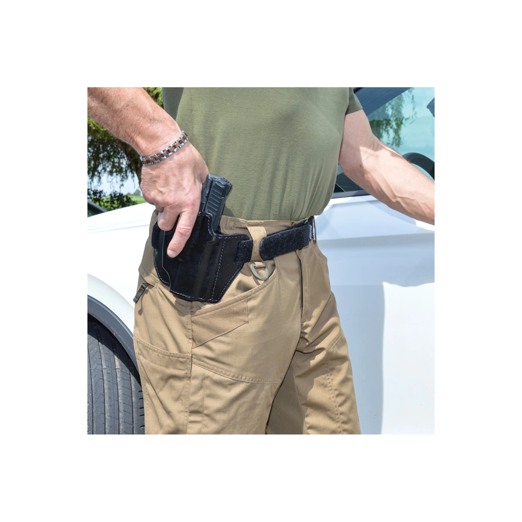 Bianchi BIANCHI® 126GLS Gürtelholster (verdeckte Trageweise), Leder (38 mm BL) - Ansicht 9