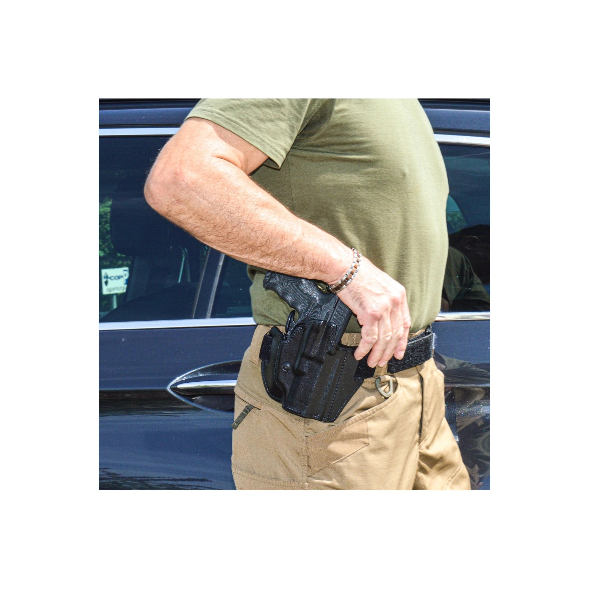 Bianchi BIANCHI® 126GLS Gürtelholster (verdeckte Trageweise), Leder (38 mm BL) - Ansicht 11