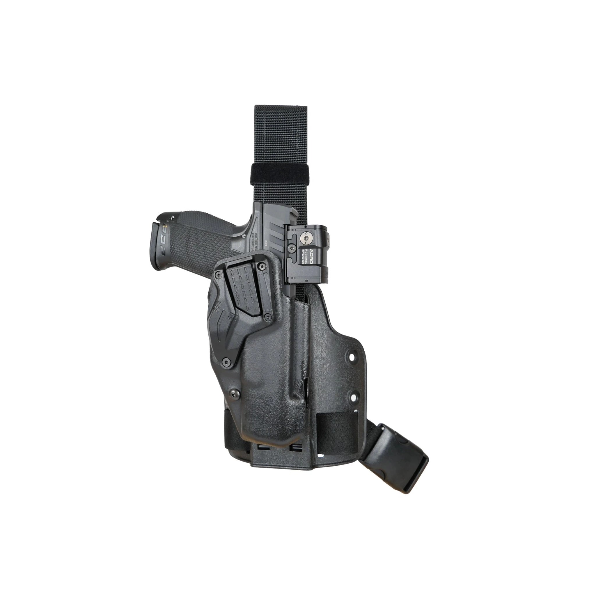 Bianchi BIANCHI® 2004SP Taktisches Oberschenkelholster, SP10-Beinplatte, Kunststoff - Ansicht 1