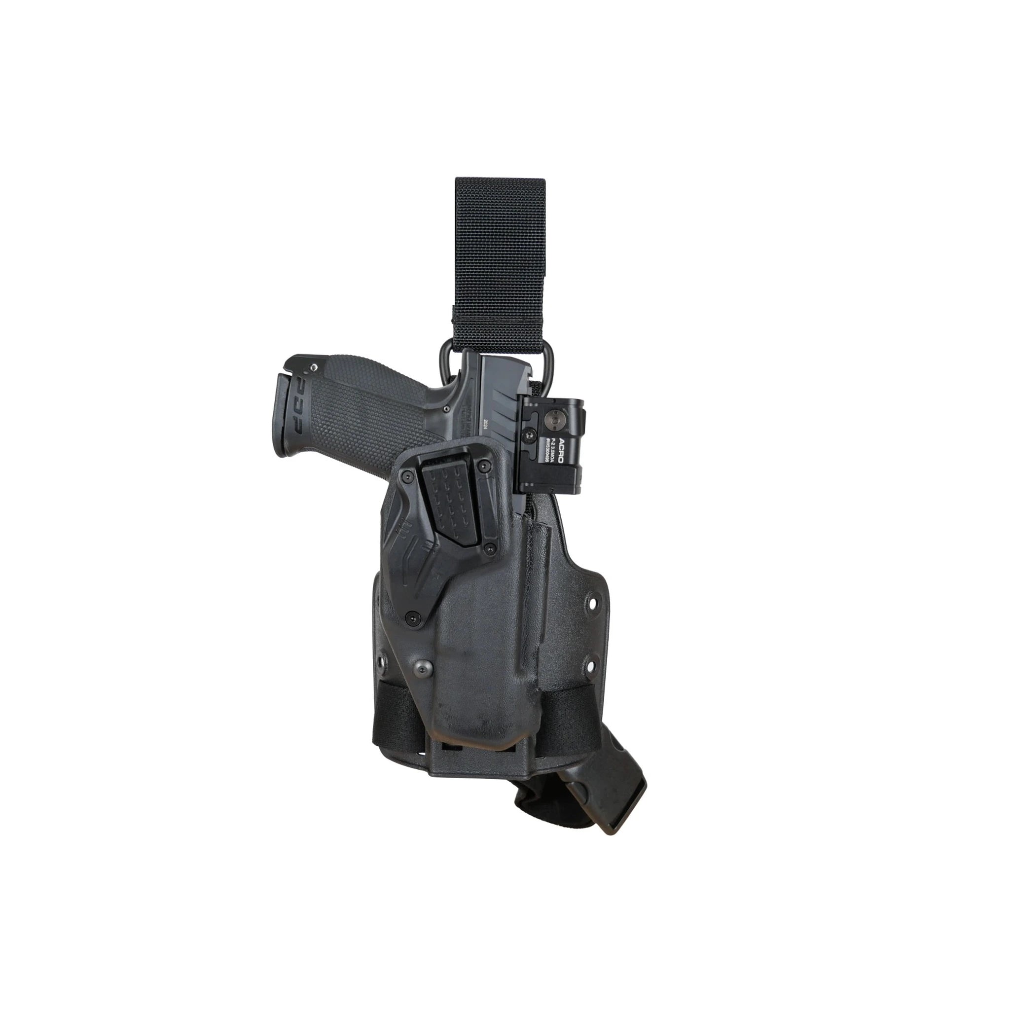 Bianchi BIANCHI® 2004SPVE Taktisches Oberschenkelholster, SP10-Beinplatte, D-Ring - Ansicht 1