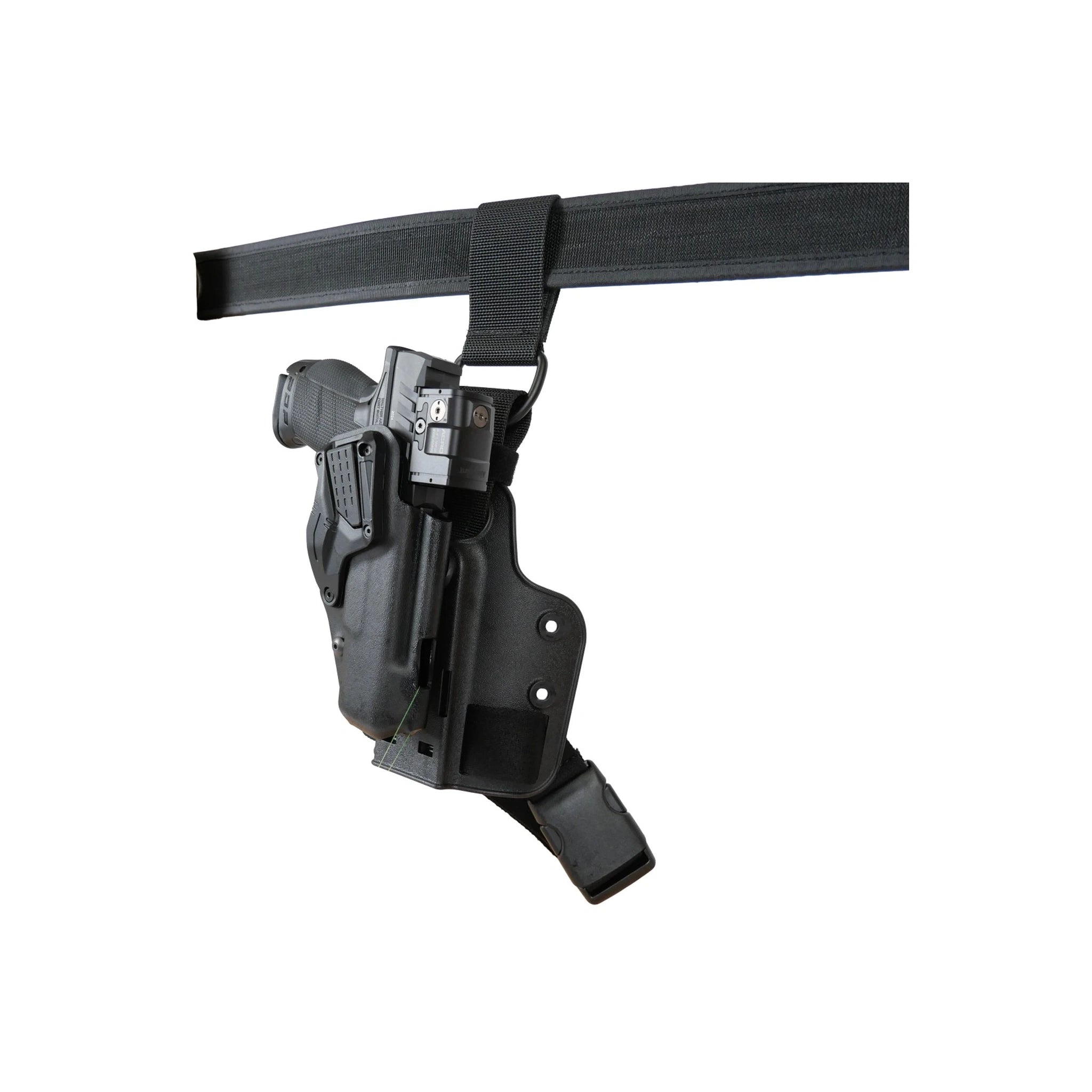 Bianchi BIANCHI® 2004SPVE Taktisches Oberschenkelholster, SP10-Beinplatte, D-Ring - Ansicht 3