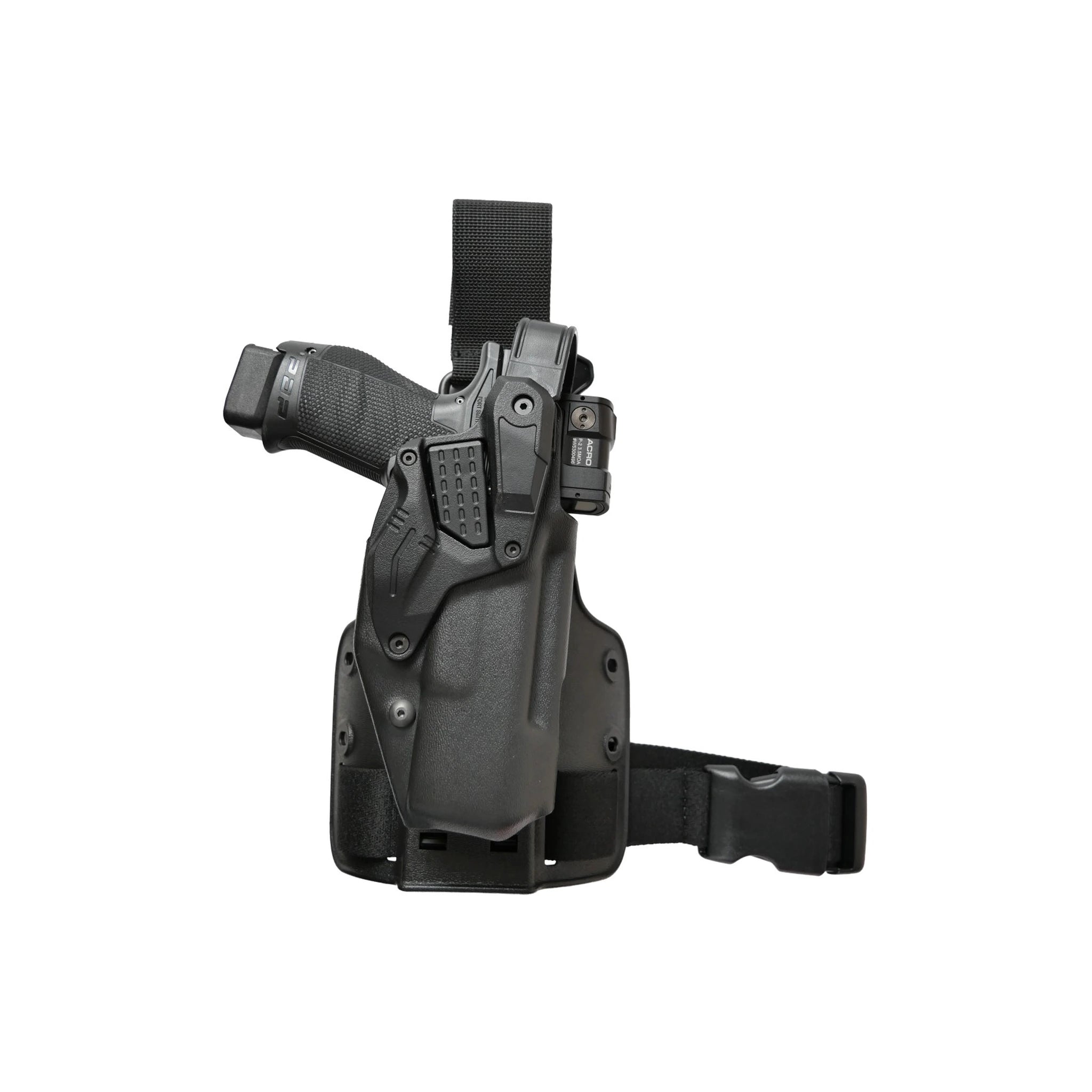 Bianchi BIANCHI® 3004SPVE Taktisches Oberschenkelholster, SP10-Beinplatte, D-Ring - Ansicht 1