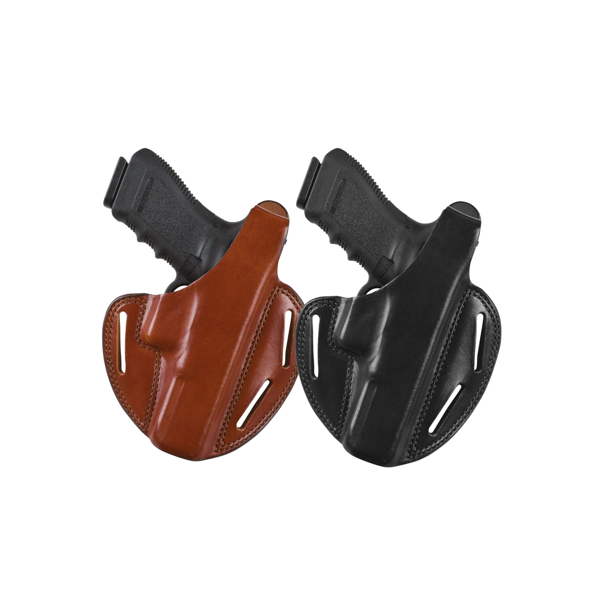 Bianchi BIANCHI® 7 Pancake-Gürtelholster für Pistolen oder Revolver, Leder, 45 mm BL - Ansicht 7