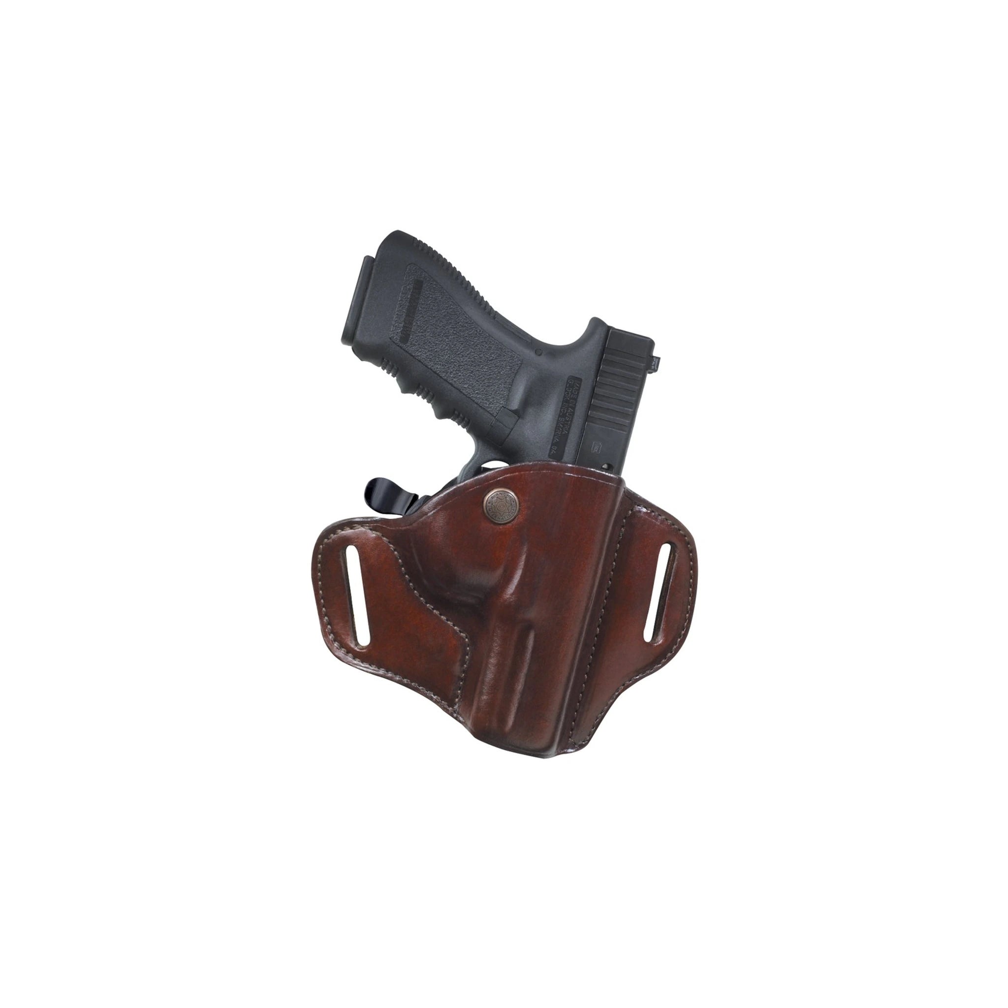 Bianchi BIANCHI® 82 Gürtelholster, Leder, braun, li, Walther P99/P99C/P99Q/PPQ - Ansicht 1