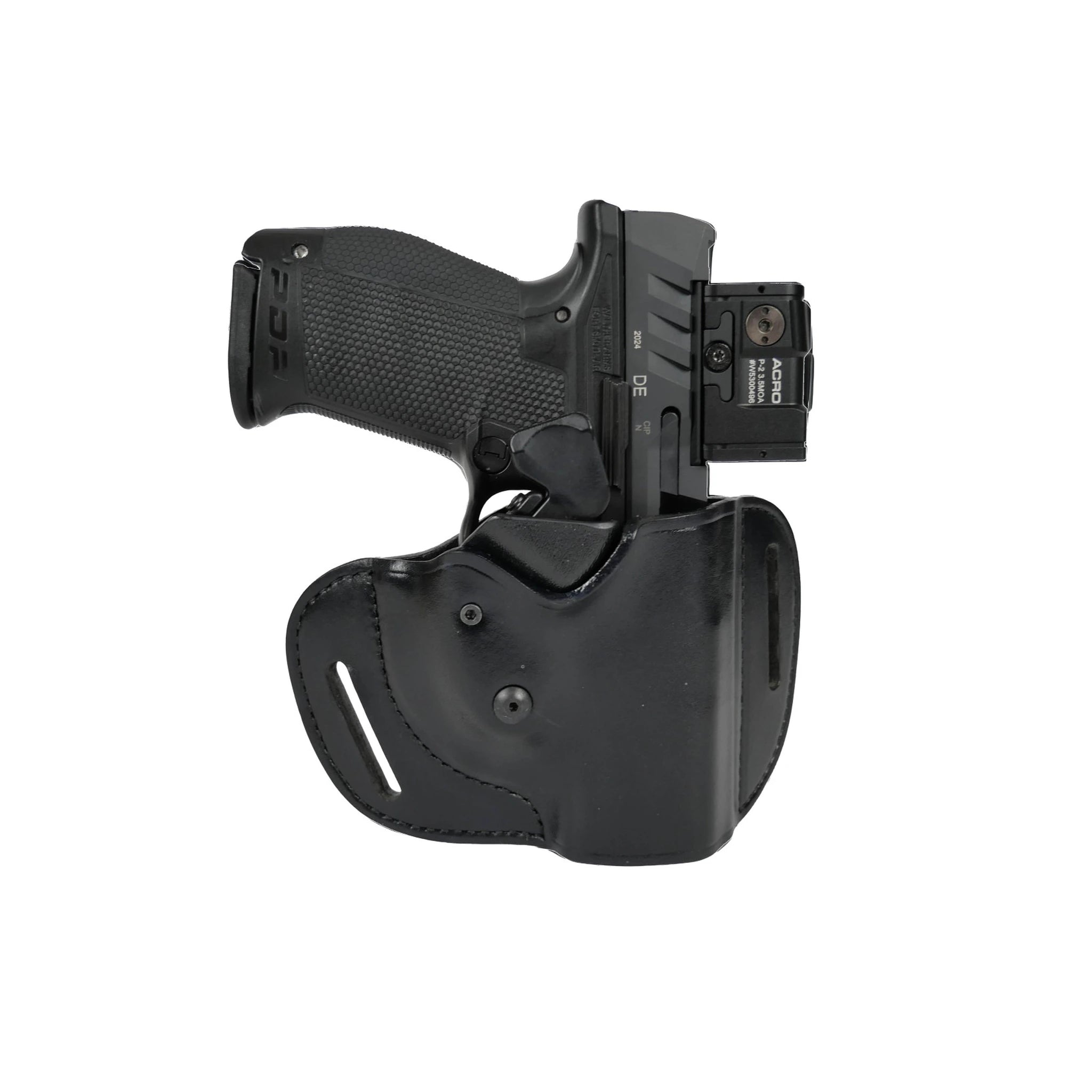 Bianchi BIANCHI® 85 Gürtelholster LTG, Leder, schwarz - Ansicht 1