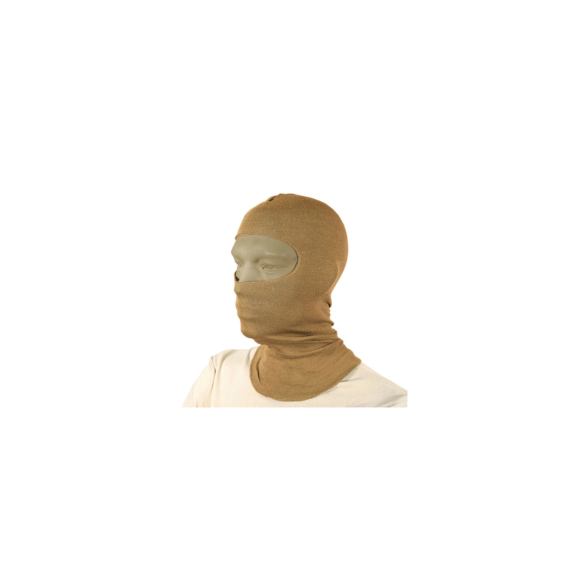 Blackhawk HEADWARE BALACLAVA LIGHTWEIGHT 18" W/ NOMEX COYOTE TAN – Produktansicht