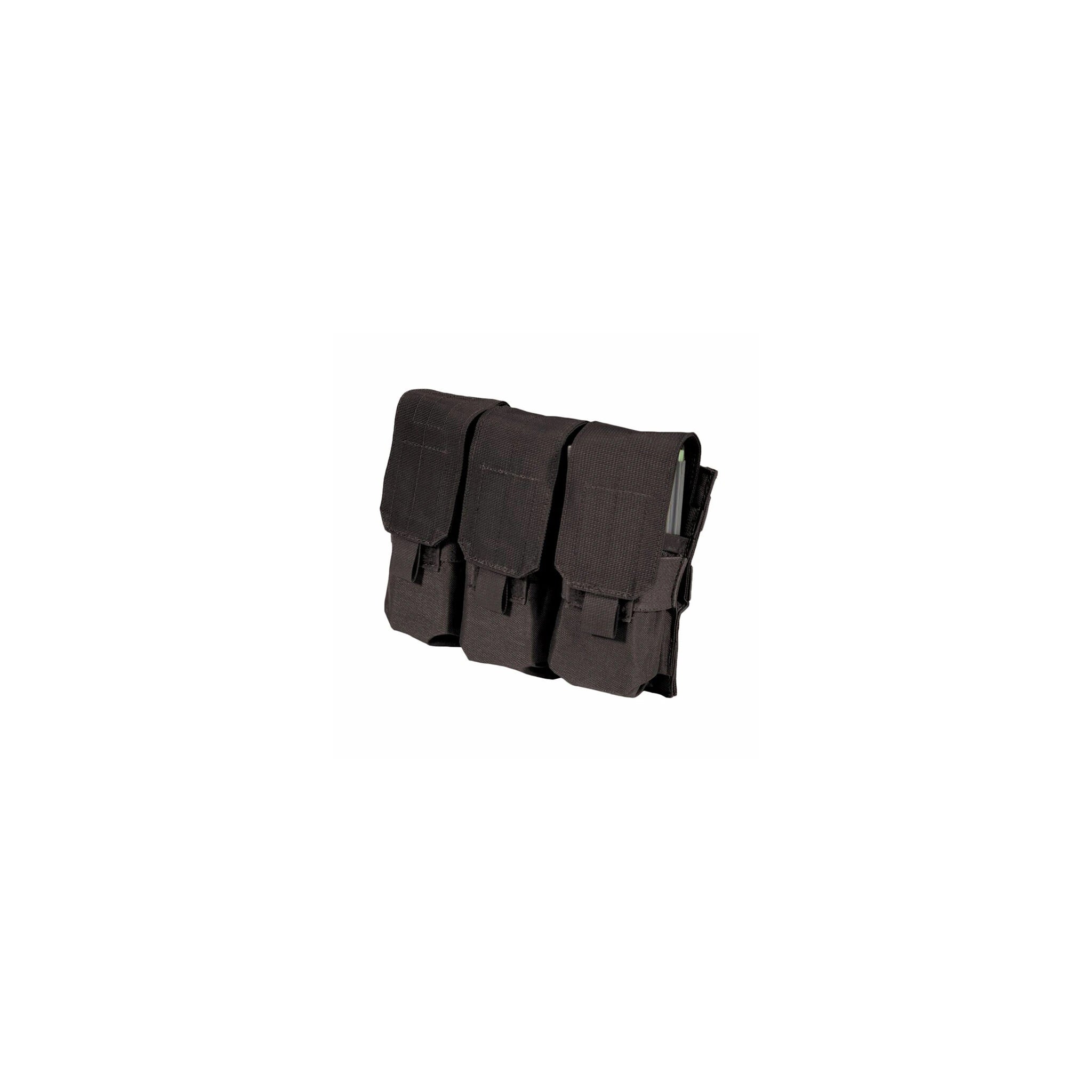 Blackhawk TRIPLE MP5/SMG MAG POUCH MOLLE SCHWARZ – Produktansicht