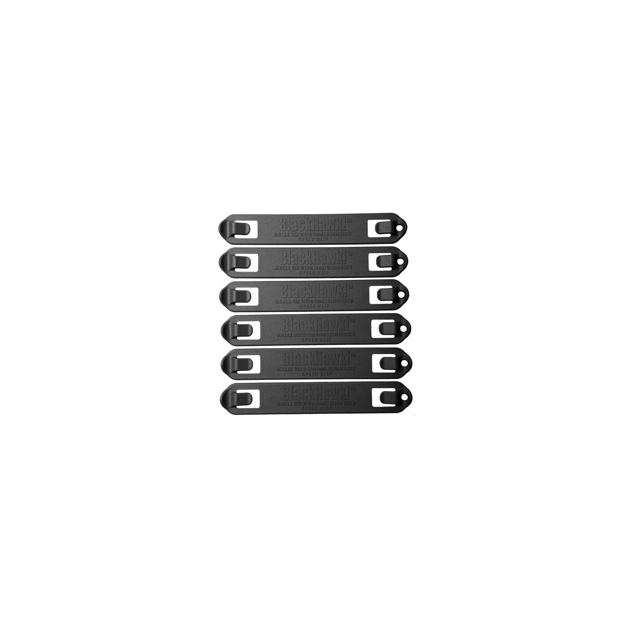 Blackhawk BH SPEED CLIPS SIX PACK #5 SCHWARZ – Produktansicht