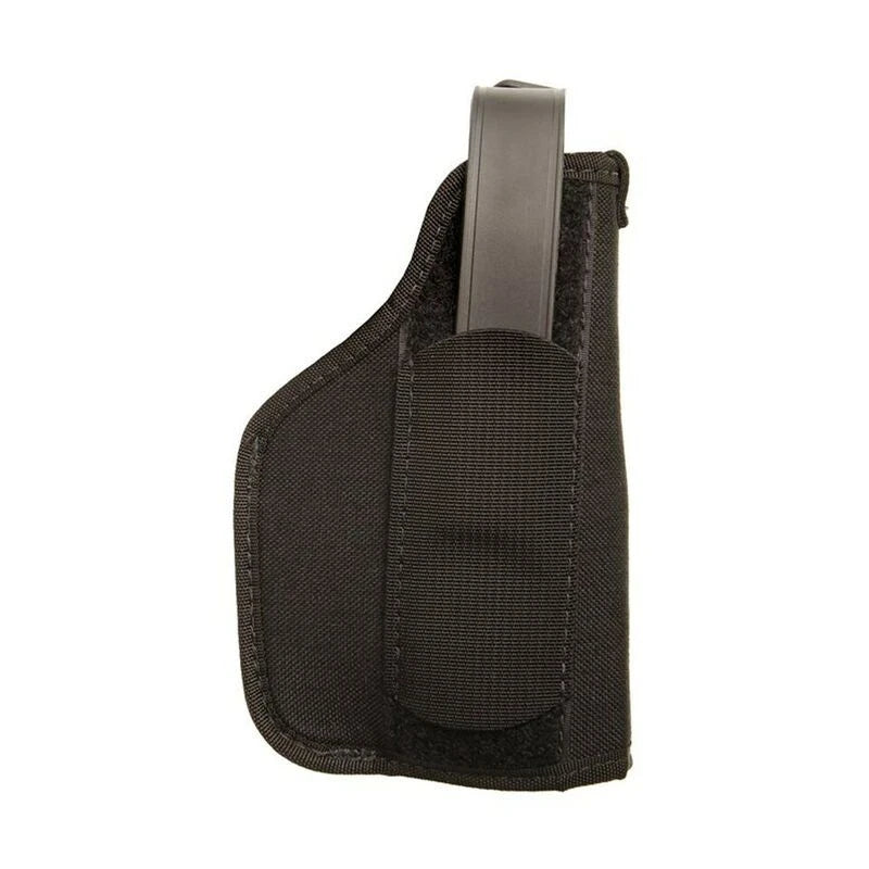 Blackhawk Nylon-Laserholster 40LH02BK für 3,25–3,75 Zoll Pistolen mit Unterlauf-Laser, schwarz, Rechtshand