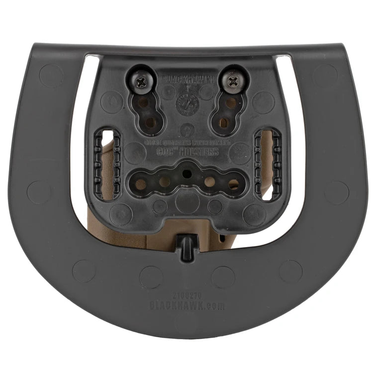 Blackhawk SERPA CQC Holster 410502CT-R für Glock 19/23/32/36, Coyote Tan, Rechtshand, mit Paddle und Gürtelschlaufe