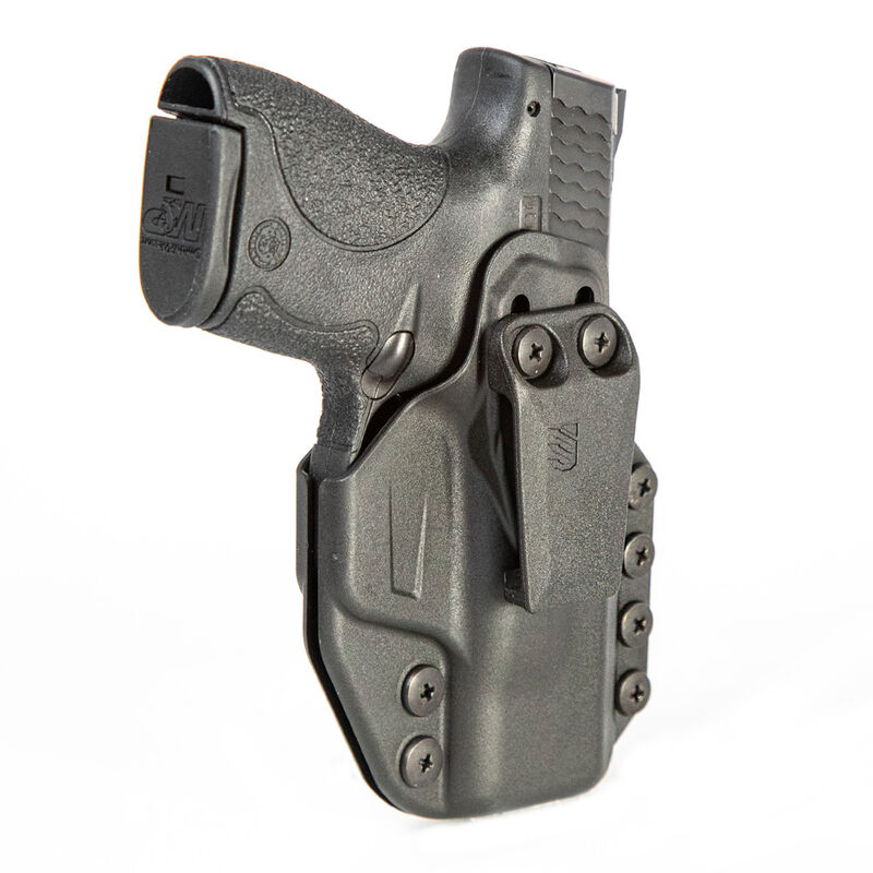 Blackhawk Stache IWB Base Kit für S&W M&P 9/.40, Schwarz, mit Gürtelclip; abgebildete Pistole nicht enthalten