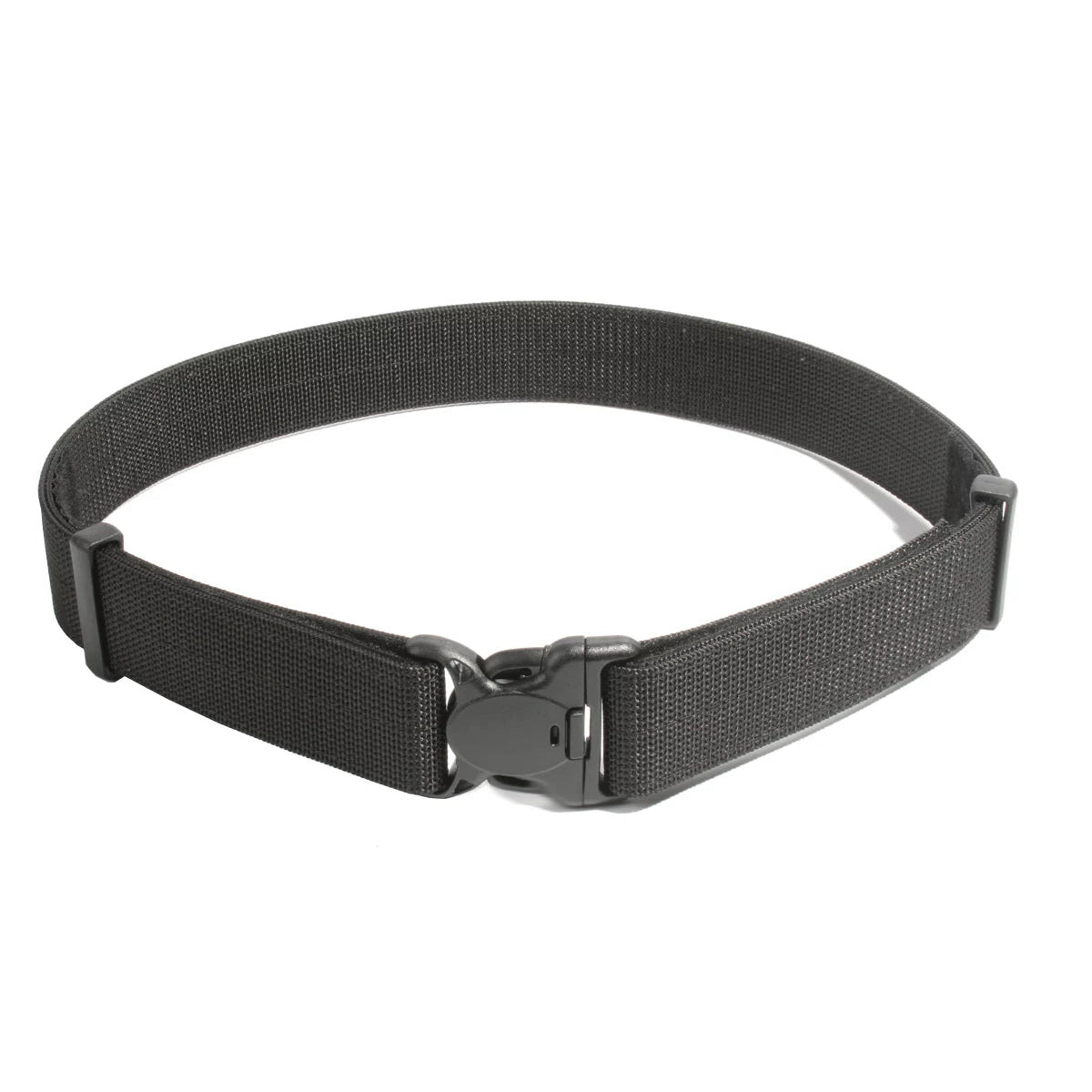 Blackhawk Web Duty Belt Medium 32–36 Zoll in Schwarz, proportionale Herstelleransicht