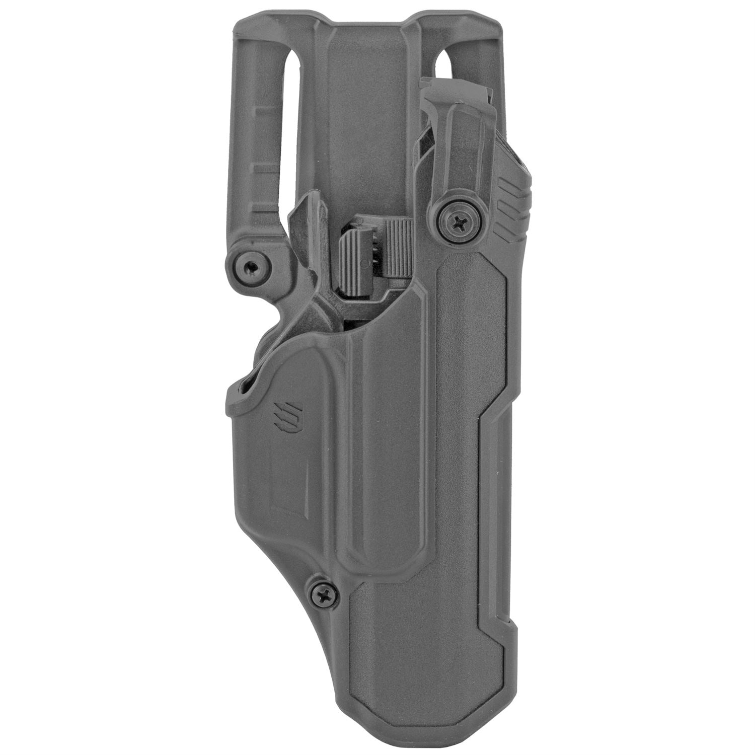 Blackhawk T-Series L3D Duty Holster 44N500BKR für Glock 17/19/22/23/31/32/45/47, Schwarz, Rechtshand