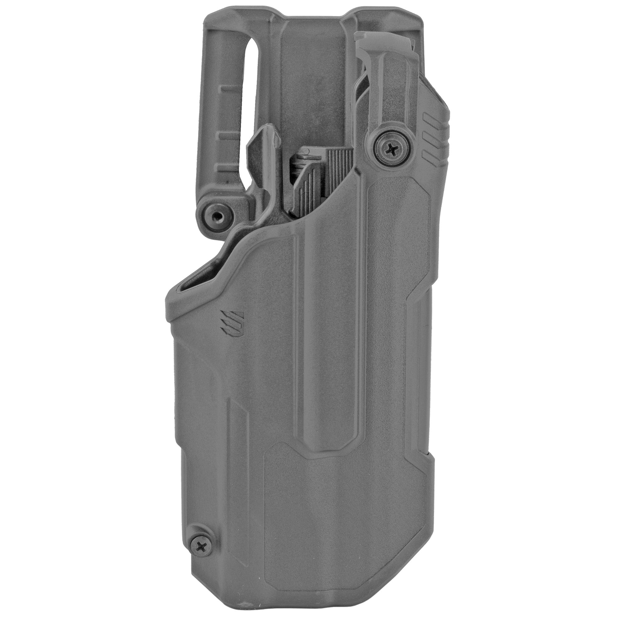 Blackhawk T-Series L3D Light-Bearing Duty Holster 44N600BKR für Glock 17/19/22/23/31/32/45/47 mit TLR-1/TLR-2, Schwarz, Rechtshand; Waffe und Lampe nicht im Lieferumfang
