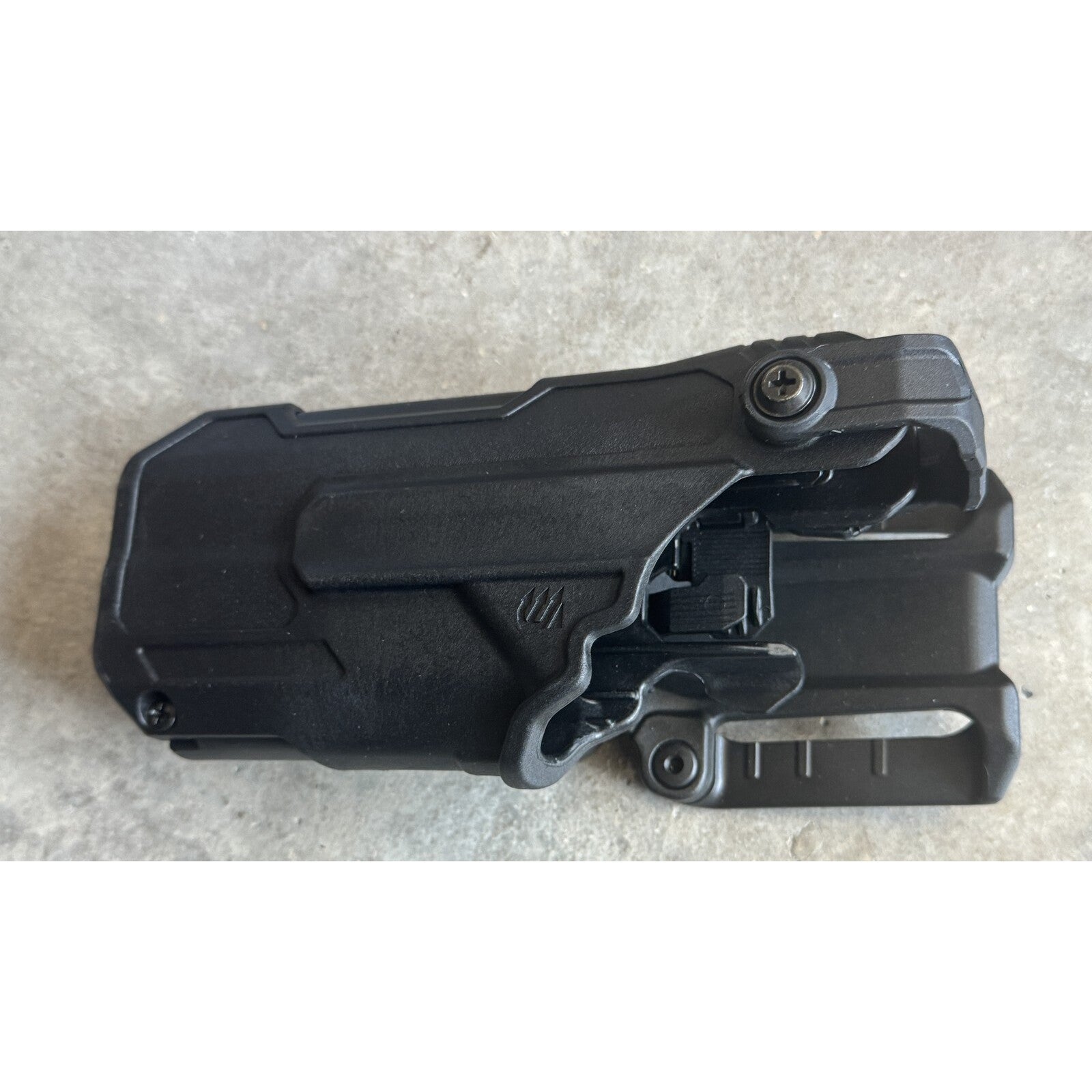 Blackhawk T-Series L3D Duty Holster 44N700BKL für Glock 17/22/31 mit TLR-7, Schwarz, Linkshand