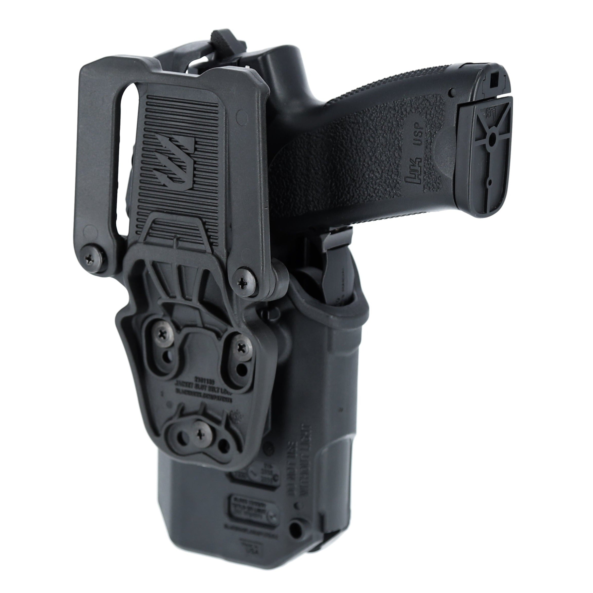 Blackhawk T-Series L3DLB Holster 44N779BKR für H&K VP9/SFP9 mit TLR-7/8, Schwarz, Rechtshand; Waffe nicht im Lieferumfang
