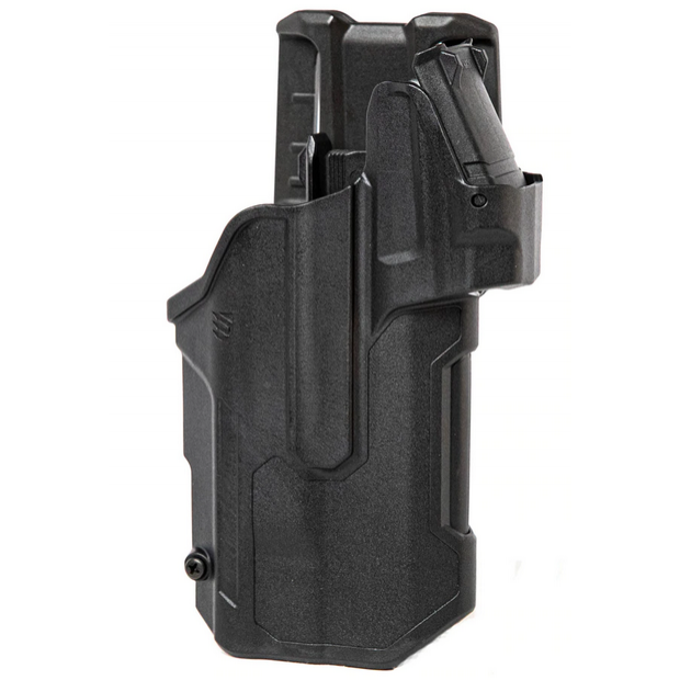 Blackhawk T-Series L2DLBR Holster 44NA00BKR für Glock mit RDS und SureFire X300, Schwarz, Rechtshand