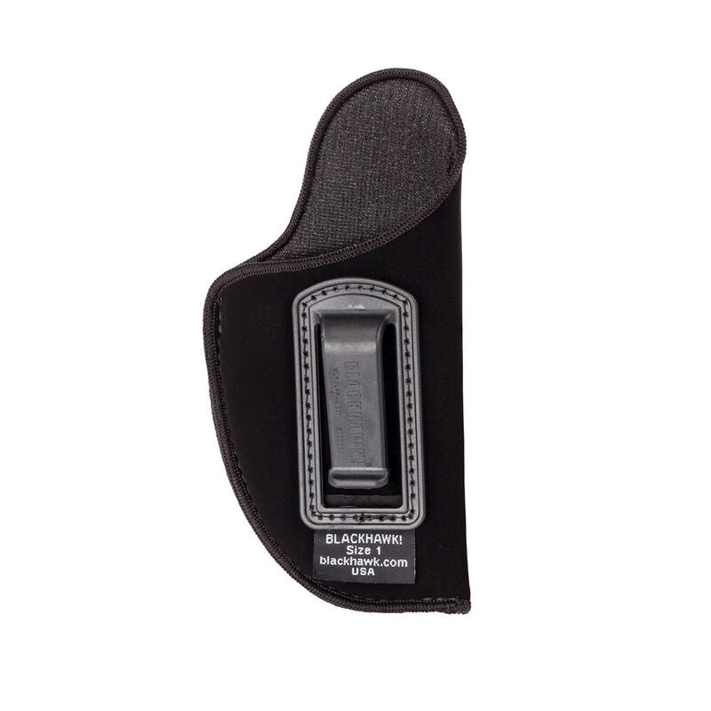 Blackhawk ISP Innenbundholster 73IP00BK für kleine bis mittlere DA-Revolver, Schwarz, Rechtshand