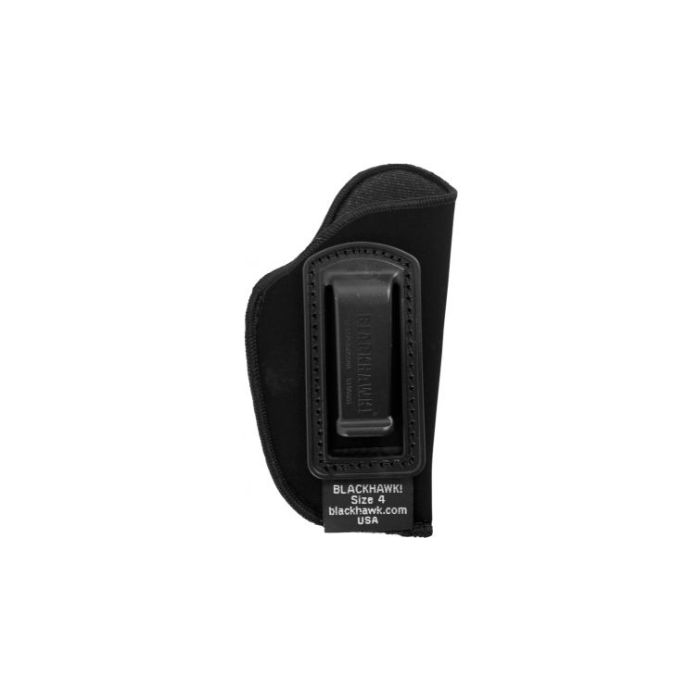 Blackhawk ISP Holster 73IP04BK, Größe 4, Schwarz, Rechtshand mit Gürtelclip
